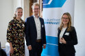 von links: Nadja Meier (Youmocracy e.V.), Florentin Siegert (1. Vorsitzender Youmocracy e.V.), Joanna Kesicka (Youmocracy e.V.)