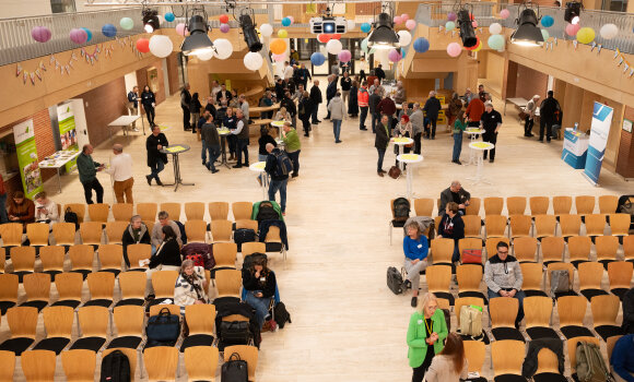 Modernes Foyer der Bertleinschule 